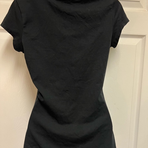 COPY - Express Sexy Basic Black Studded Tee - Picture 7 of 8